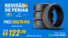 PNEU 205/70 R16 COM INSTALAÇÃO INCLUSA EM 8× DE R$ 122,00.