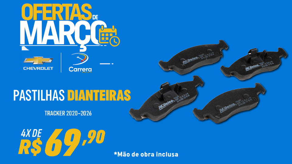 PASTILHAS DE FREIO DIANTEIRAS