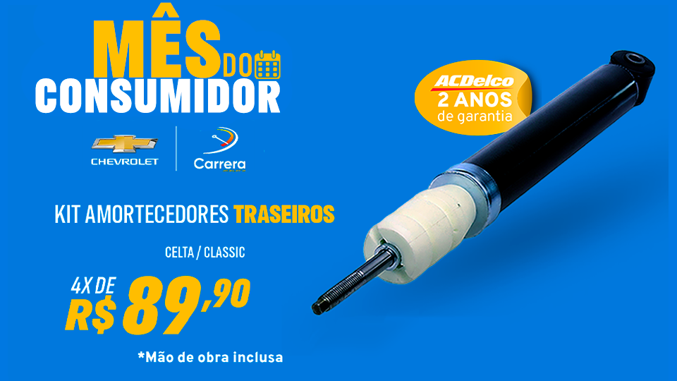 KIT AMORTECEDORES TRASEIROS