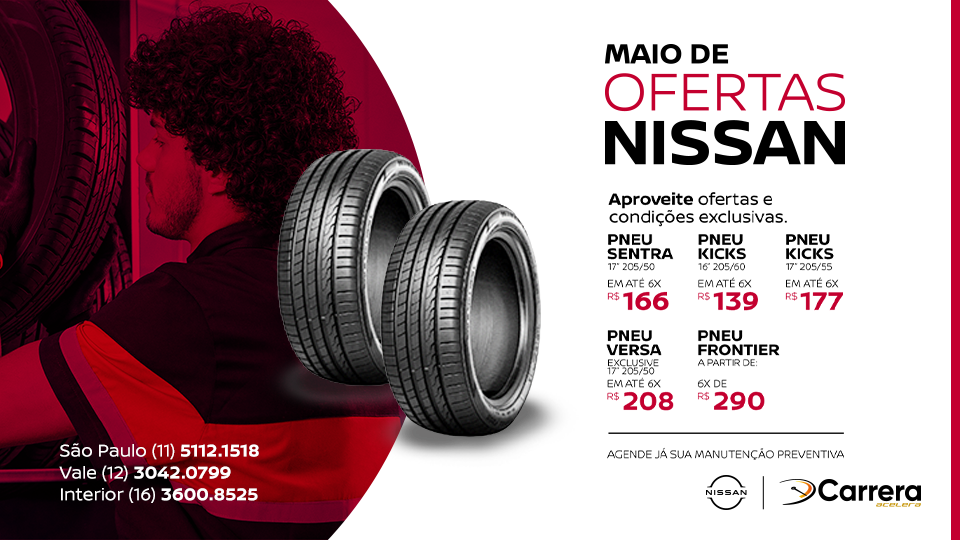 PNEUS NISSAN