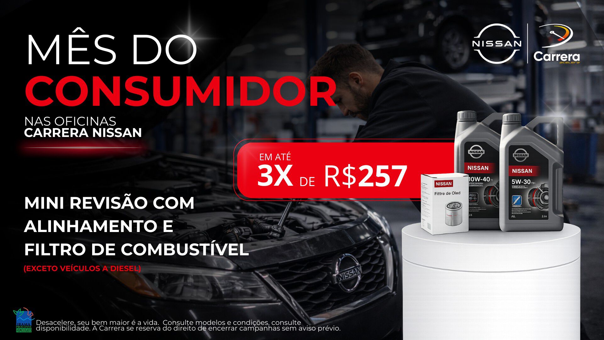 MINI REVISÃO COM ALINHAMENTO E FILTRO DE COMBUSTÍVEL