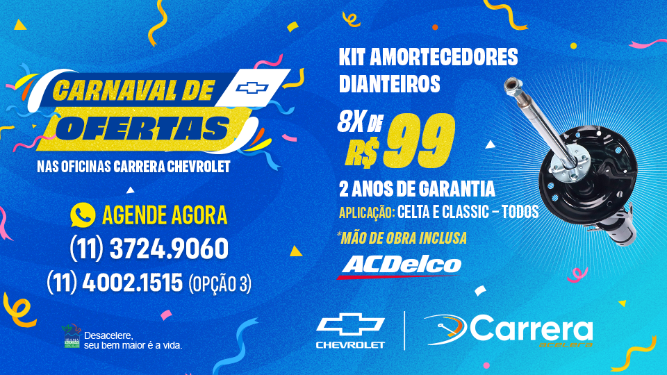 KIT AMORTECEDORES DIANTEIROS