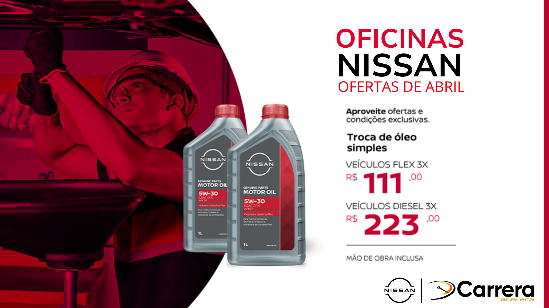 TROCA DE ÓLEO SIMPLES