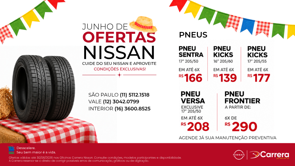 PNEUS NISSAN