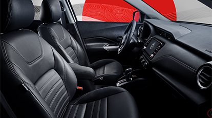 Sistema de som Bose® Personal Plus integrado ao encosto de cabeça