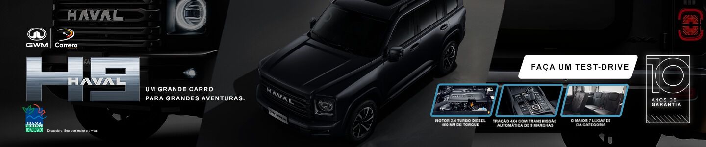 Imagem banner do HAVAL H9