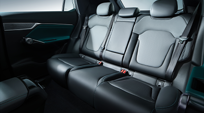 Interior premium com amplo espaço e conforto