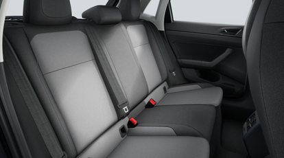 Bancos com acabamento refinado