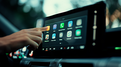 Painel digital de 12,3” e multimídia intuitiva de 10,1”