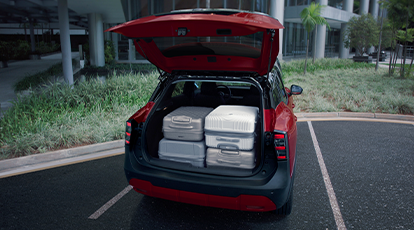 Espaço interno otimizado e porta-malas amplo