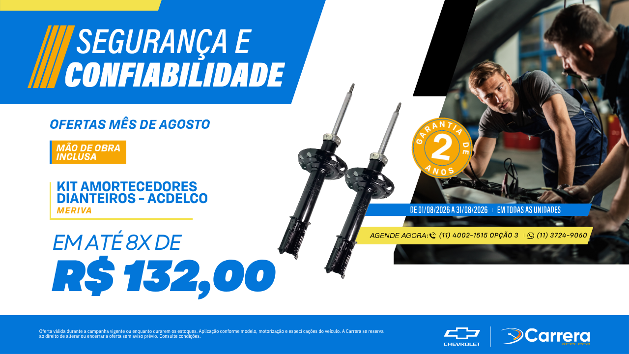 TROCA DOS AMORTECEDORES DIANTEIROS