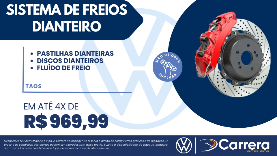 SISTEMA DE FREIOS DIANTEIROS