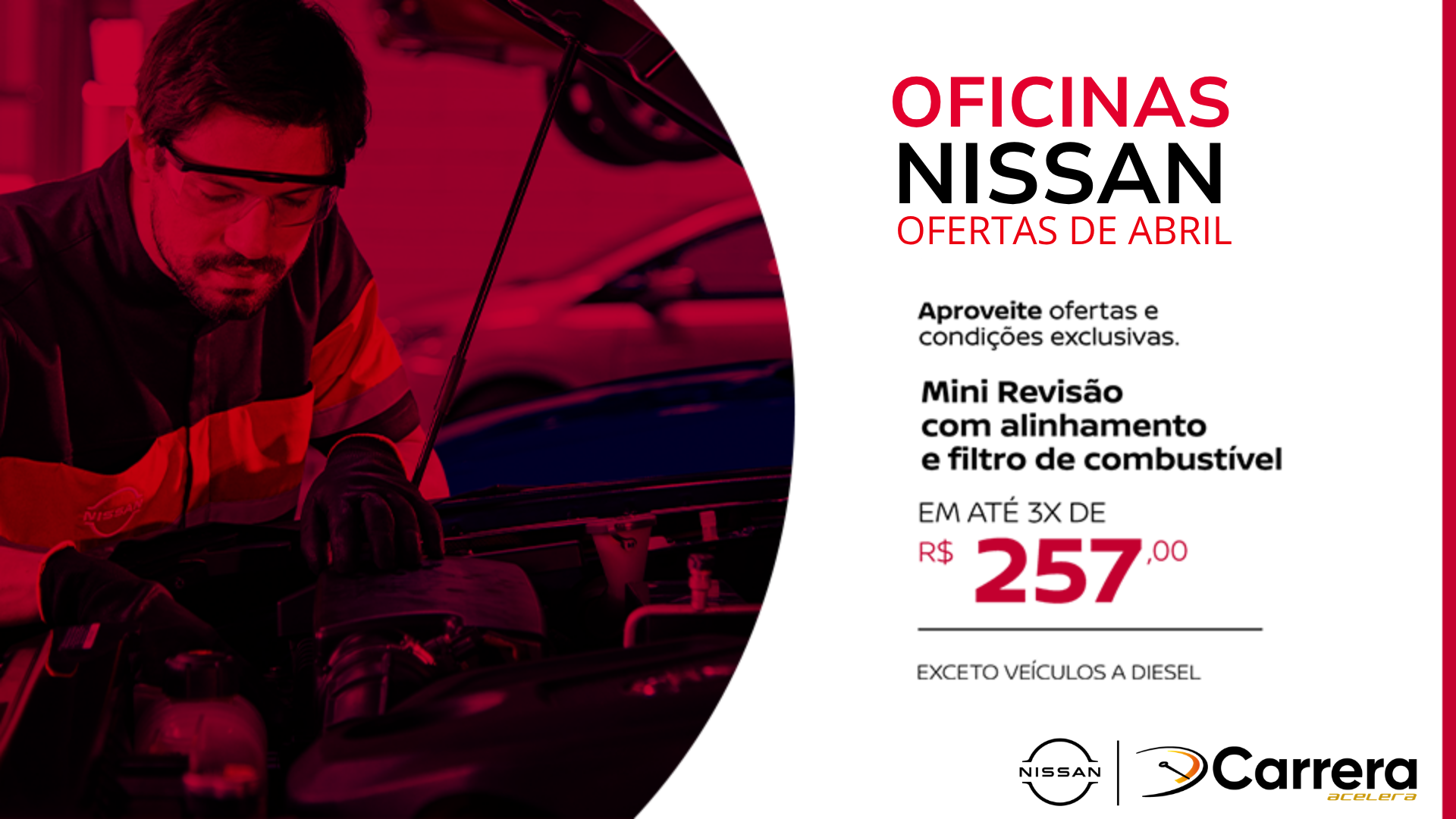 MINI REVISÃO COM ALINHAMENTO E FILTRO DE COMBUSTÍVEL