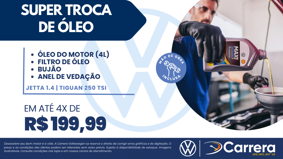 TROCA DE ÓLEO