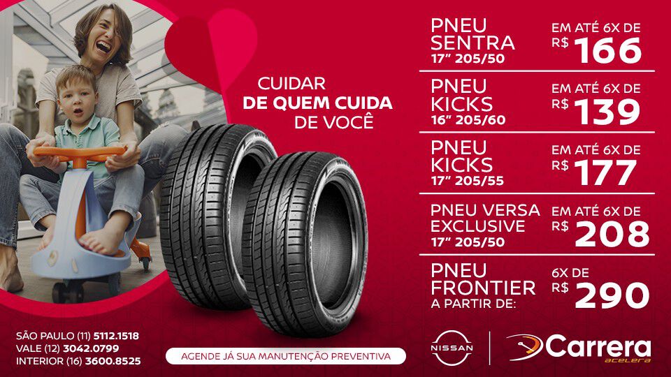 PNEUS NISSAN