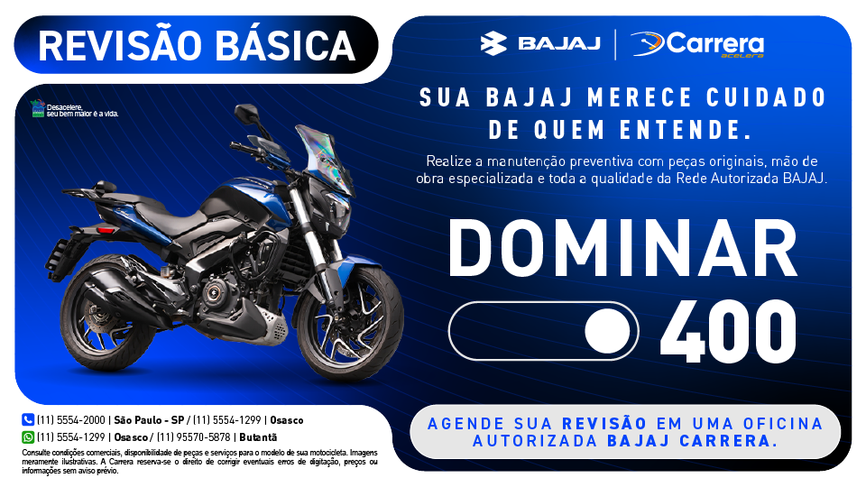 REVISÃO BÁSICA - DOMINAR 400