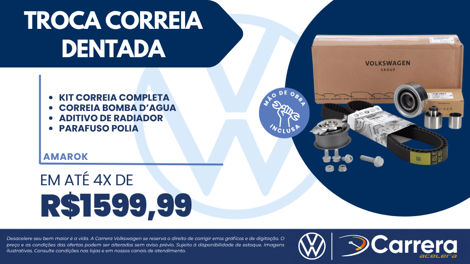 TROCA CORREIA DENTADA