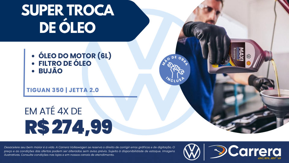 TROCA DE ÓLEO
