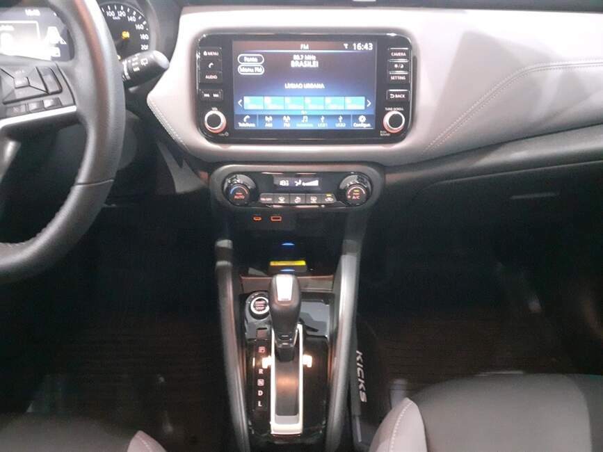 KICKS 1.6 CVT EXCLUSIVE CINZA P. TECH