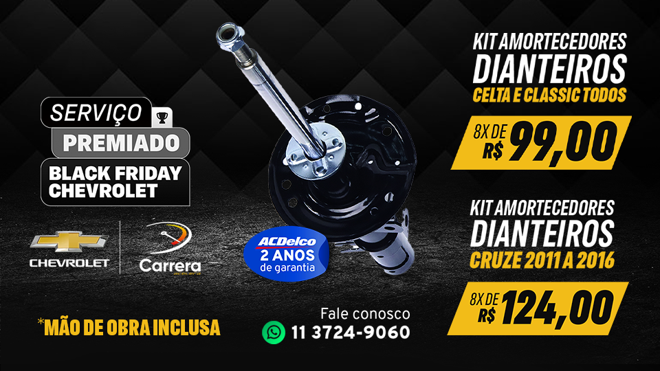 KIT AMORTECEDORES DIANTEIROS JÁ INSTALADOS