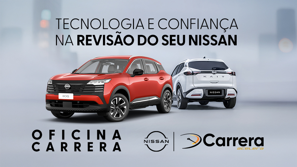 REVISÃO NISSAN COM TECNOLOGIA E CONFIANÇA NA OFICINA CARRERA.